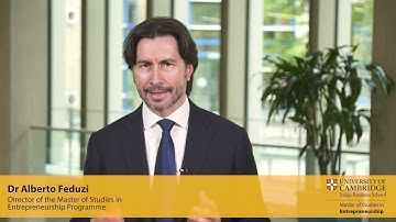 MSt in Entrepreneurship - Cambridge Judge Business School