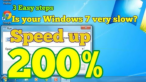 My Laptop Is Very Slow | Solution For Hanging Laptop Windows 7