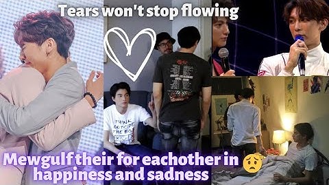 Mewgulf share eachother happiness & tears 🥺 Love them 💖 MewGulf special video ☀️🌻