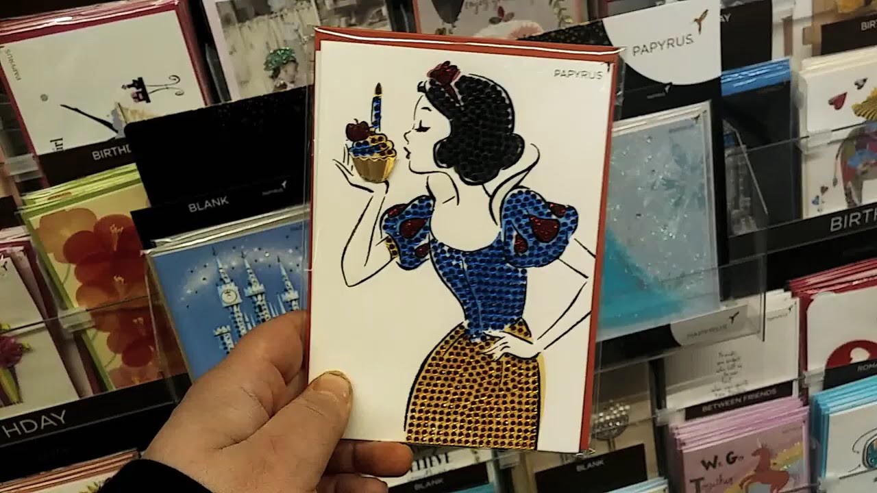 Papyrus Snow White Greeting Card, For Sale at Wegmans on Mount Read