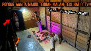 Cdaning Horor Wanita Itu Pocong Dukun  Mandi Tengah Malam Di Rumah Angker Kami Merinding Parah