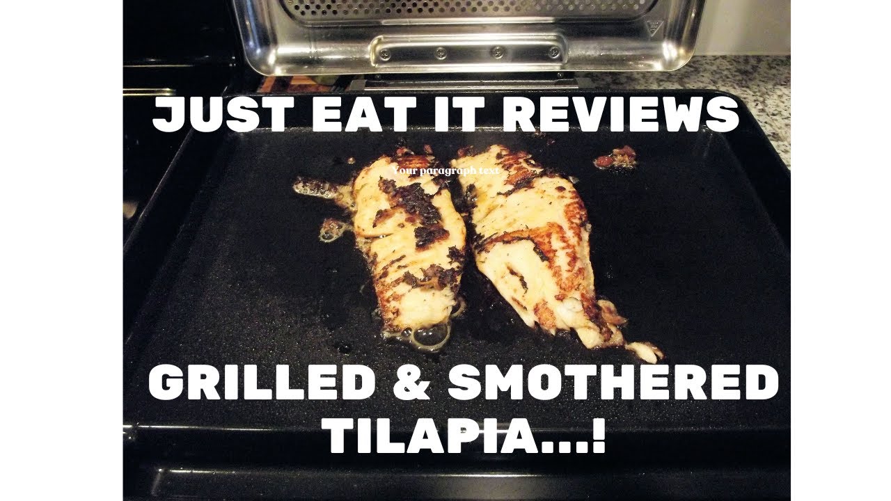 Let's Grill Some Tilapia - Smother It In Lemon Cream Sauce - Honey Mustard & Bacon Brussel Sprouts.