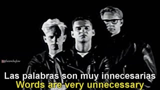 Depeche Mode - Enjoy The Silence | Subtitulada Español + Lyrics