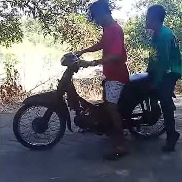 Kurang gaul nek motor mu ra mombol 😎