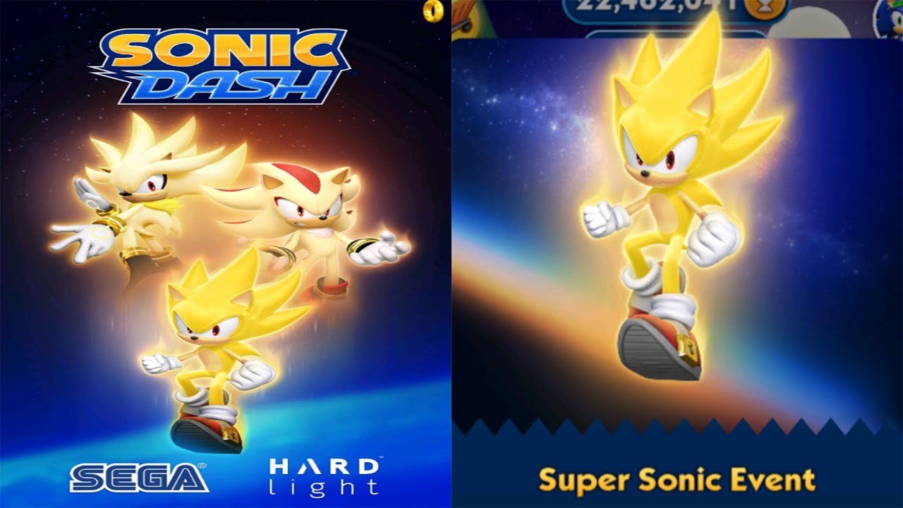 Sonic Dash Racing Game - Super Sonic Event - All Characters Unlocked ...