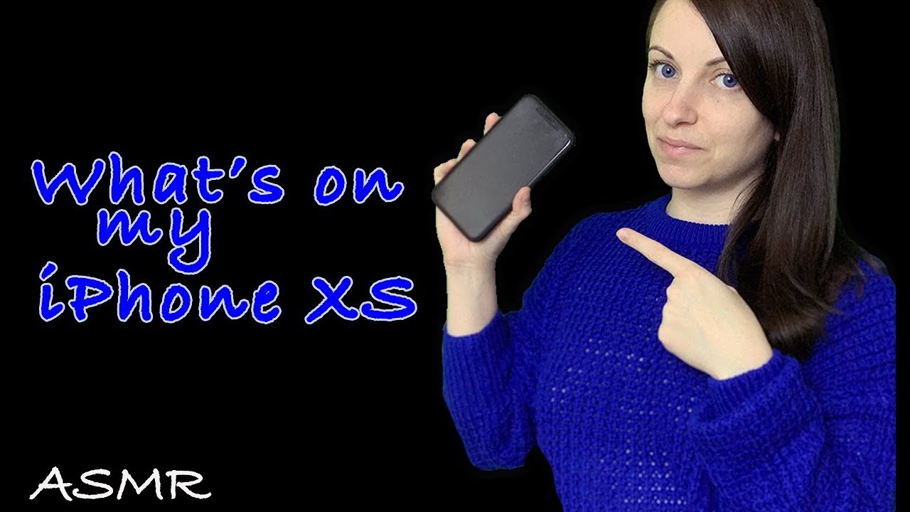 WHAT'S ON MY IPHONE XS? ASMR ITA super INTENSE whispering
