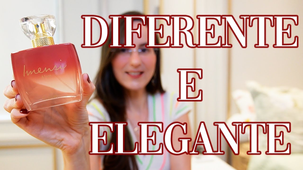 Perfume Imensi Alive da Eudora - Gostoso e Diferente