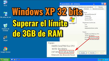How to use more than 3GB of RAM in Windows XP 32-bit. 64GB memory patch.