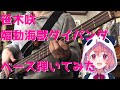 【笹木咲】煽動海獣ダイパンダ ベース弾いてみた【やしきん】