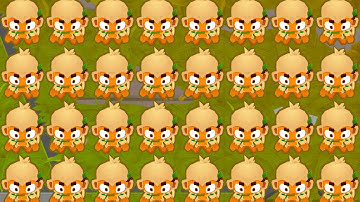 Can I Win With ONLY Druids in BANANZA? (Bloons TD Battles 2)