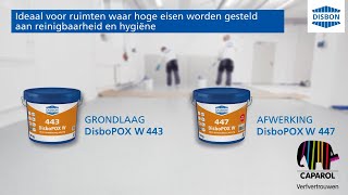 Caparol How-To Instructievideo Disbopox 443 En 447 Vloerafwerking