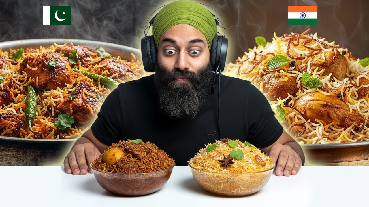 INDIAN VS PAKISTANI BIRYANI 🔥 WHICH ONE IS REAL KING? 👑🍛