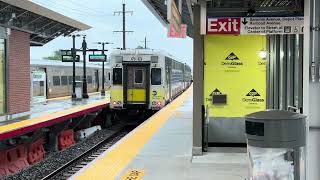 Long Island Railroad: DM30AC# 519 on the Patchogue Scoot and a M9 Train Terminating at Babylon