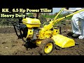 Kisan kraft  65 hp mini rotavator price  review  live demo