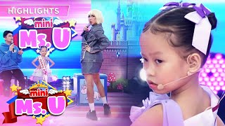 Vice Ganda shows Mini Miss U Eury how to catwalk | It's Showtime Mini Miss U