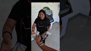 No pudo retirar para su gas y le tocó su bendicion🤝🤍