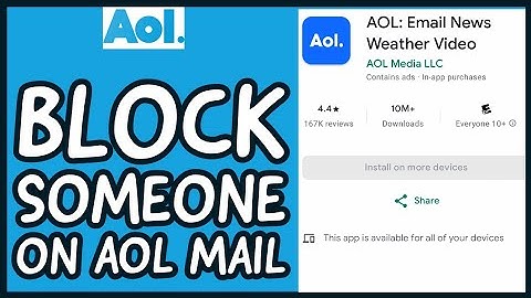 How to Block Someone on AOL Mail Account? Restrict Someone on AOL Mail Account on PC 2024