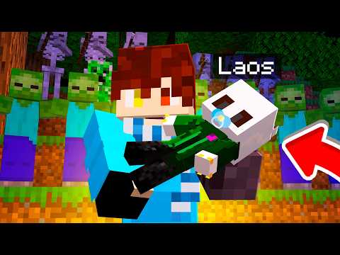 Minecraft PERO mi amigo ES UN BEBE👶