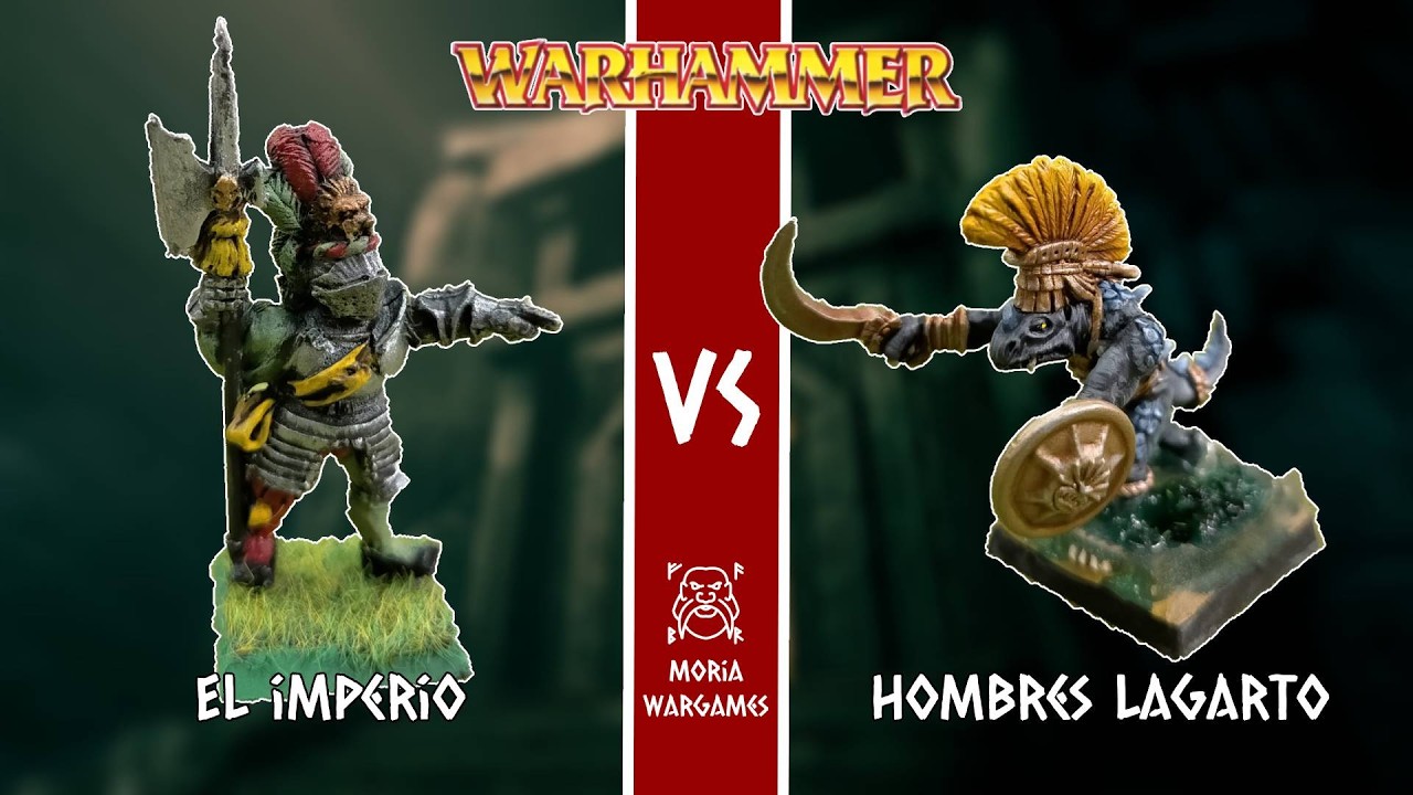 Imperio vs Hombres Lagarto | Warhammer Fantasy 6a ed | 3000p | Manuscritos de Nuth