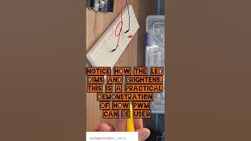 Discover the magic of PWM with Arduino!  #arduino #engineeringstudent #trendingshorts