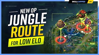 This 1 JUNGLE ROUTE Stomps LOW ELO in Season 12 - League of Legends