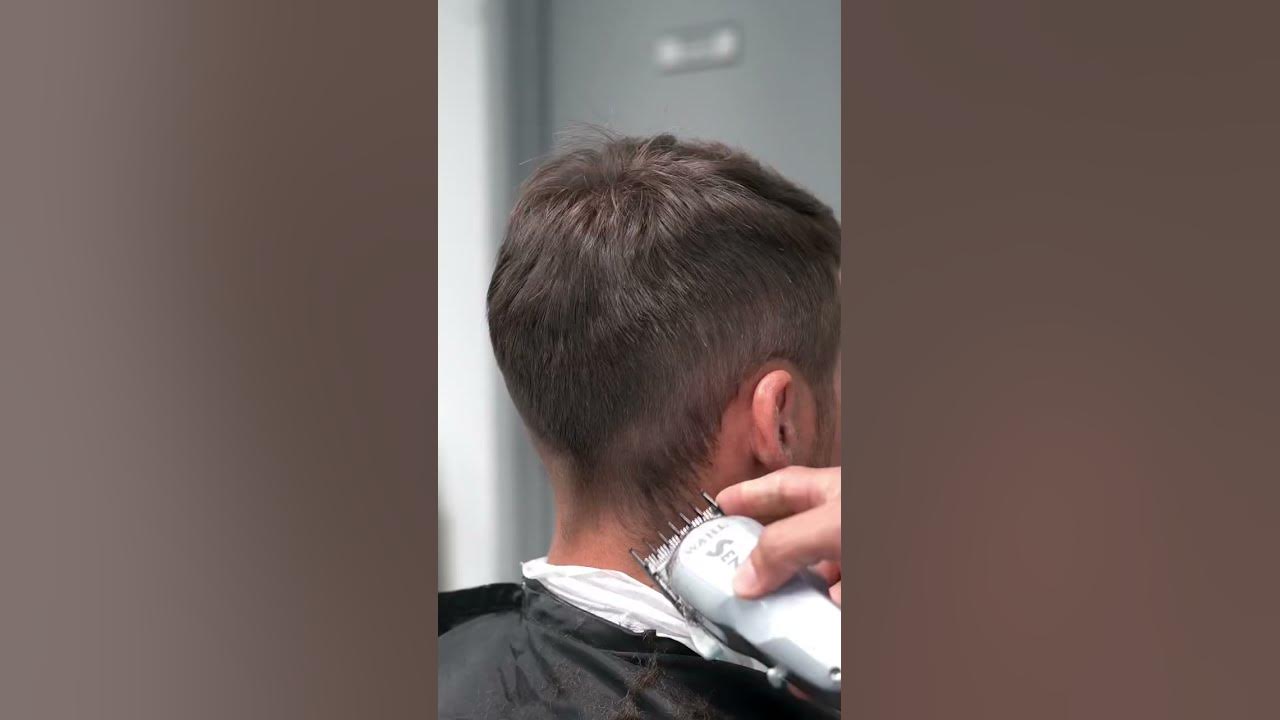 To better control the haircut, try fading down