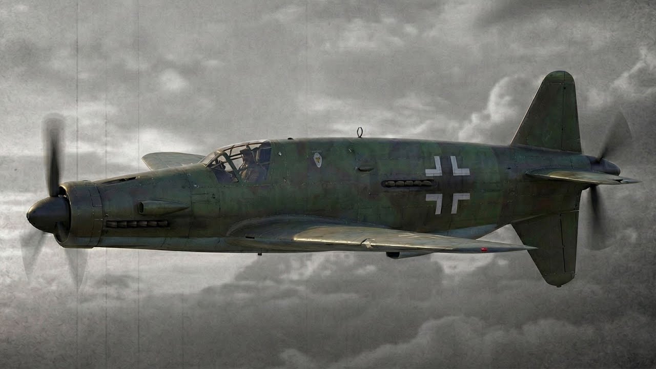 Das SCHNELLSTE Kolbenflugzeug ALLER ZEITEN 846 km/h mit 2 MOTOREN! | Dornier Do 335 Pfeil
