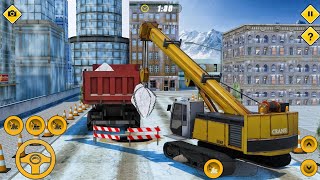 Heavy Snow Excavator - Road Construction Games 2020 - Android GamePlay FHD. #2 screenshot 5