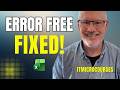 Fix Common Excel Errors