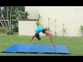 How to Do a Back Handspring For Beginners - YouTube