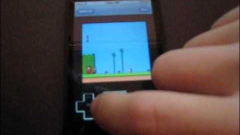 Jailbroken iPod touch with NES, Games, and iPhone Apps