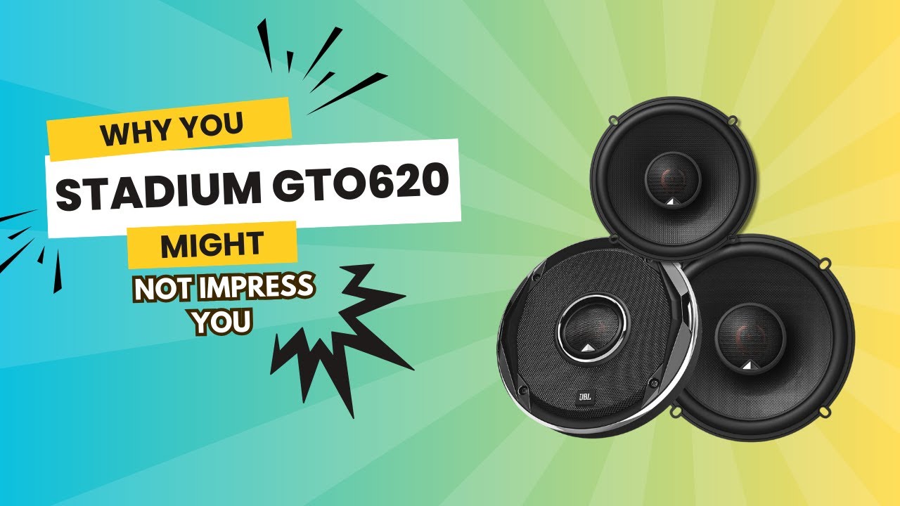Why JBL Stadium GTO620 Might Not Impress You - YouTube