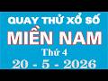 xsmn-Quay thử xổ số miền Nam ngày 20 tháng 5 -Quay thử XSMN, Thứ 4,Ngày 20/5-XSMN-SXMN -KQXSMN