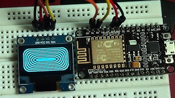 NodeMCU (ESP8266) + 128x64 I2C OLED