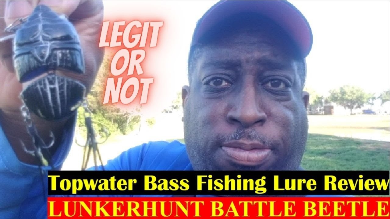 Bass Fishing Lure Review | Lunkerhunt Battle Beetle
