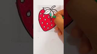 coloring page Strawberry #shorts