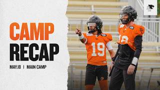 BC Lions Training Camp Recap | May 18