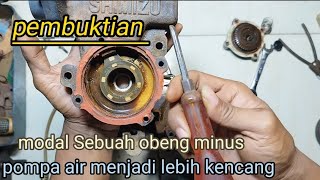 WoWwW,, Semburan lebih kencang hanya modal obeng min