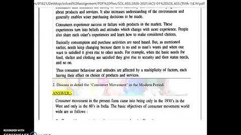 ACS-01(TMA1+2) SOLVED ASSIGNMENT(ENG)2020-2021