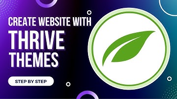 How to Create WordPress Website with Thrive Theme  | Step By Step | 2022 |