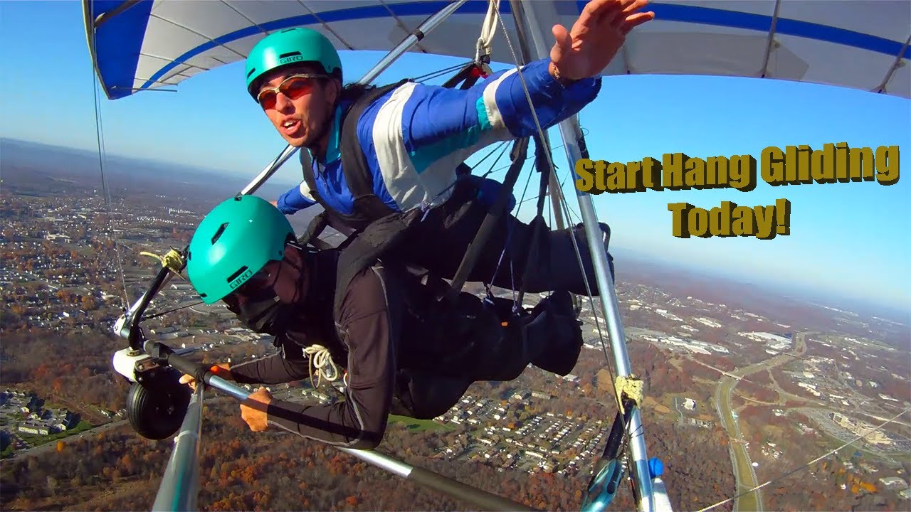 How to Hang Glide! The Basics Explained - YouTube