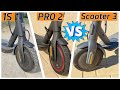 Xiaomi Scooter 3 vs PRO 2 vs 1S ☑️ ¿Cuál es el mejor PATINETE XIAOMI?