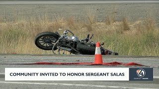 Community invited to honor Sergeant Salas