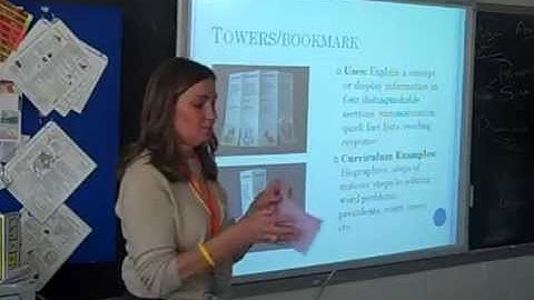 Print, Cut, and Fold Demonstration - Foldables