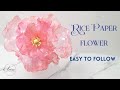 Fantasy Rice Paper Flower | Edible Flowers