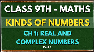 Math for Class 9 | Real and Complex Numbers in Urdu - Hindi