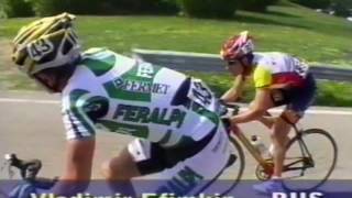 18° Giro Ciclistico della Provincia di Cosenza Italia 2004 Vladimir Efimkin &amp; Aleksandr Efimkin