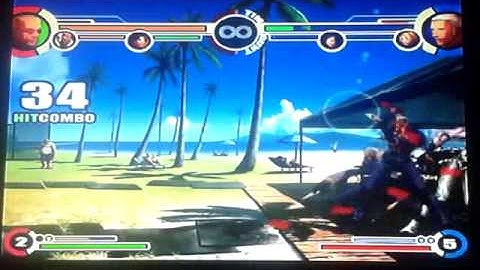 KOF XI Silver Oswald Kim (L) 100% combo