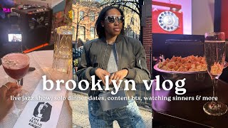 Celebrity BROOKLYN VLOG // new hair, jazz show, solo dinner dates, content bts, watching sinners movie + more! Wealth