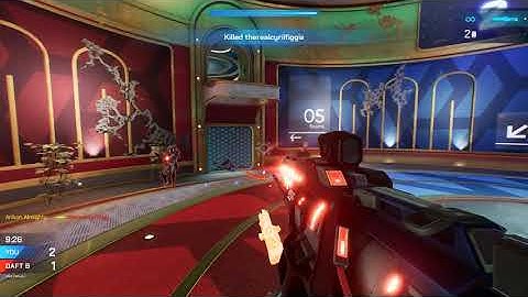 Splitgate: Railgun double kill